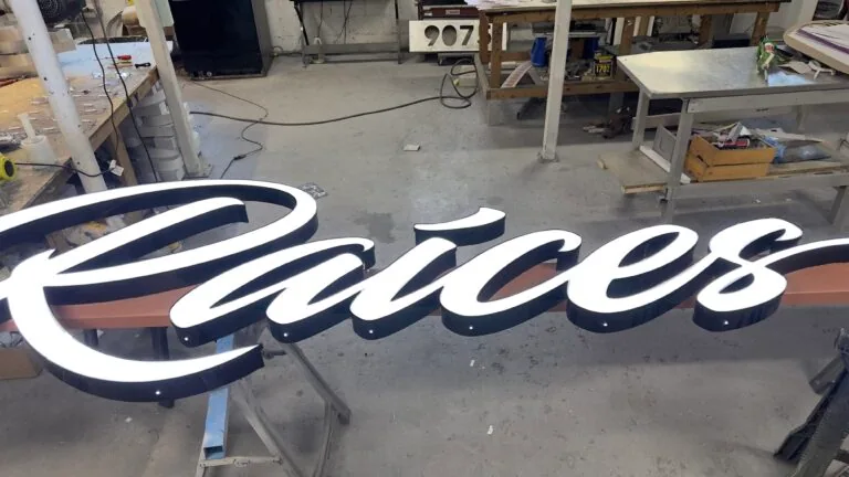 Channel Letter Front Light